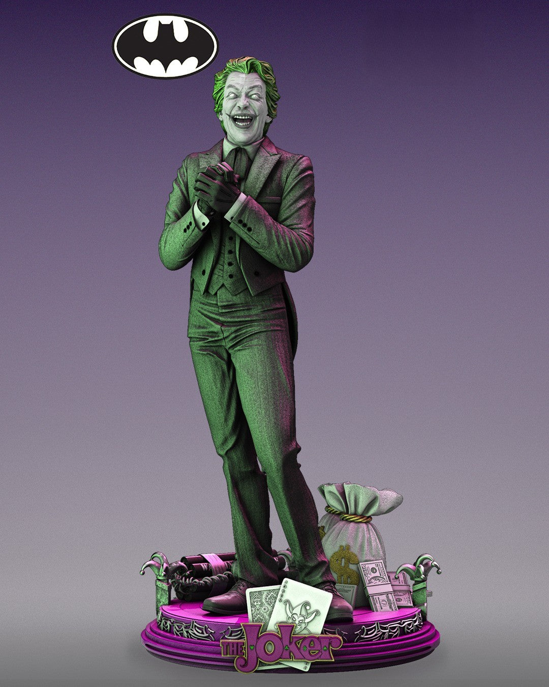 1683 The Joker - Cesar Romero - STL 3D Print Files