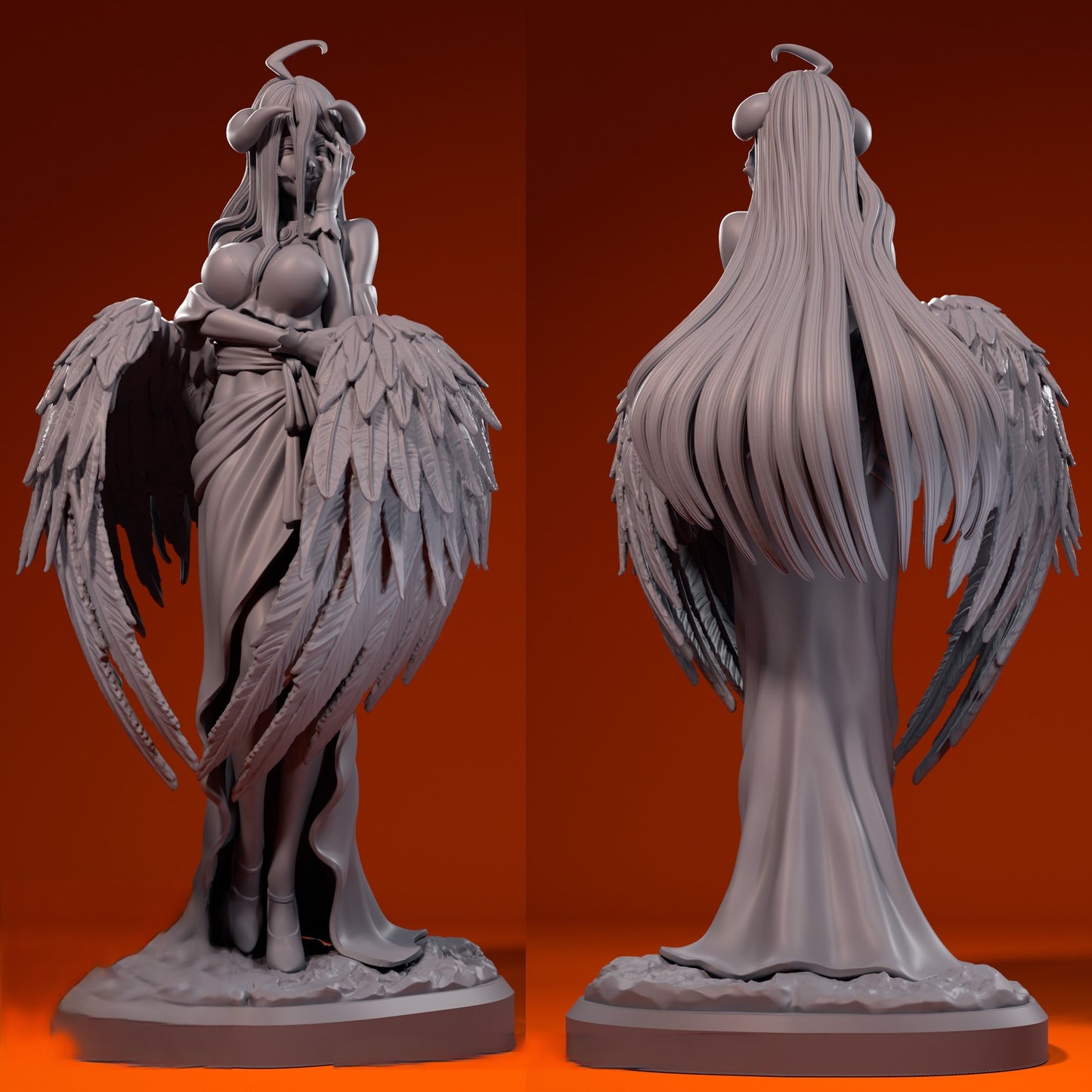 2061 Albedo - Overlord - STL 3D Print Files