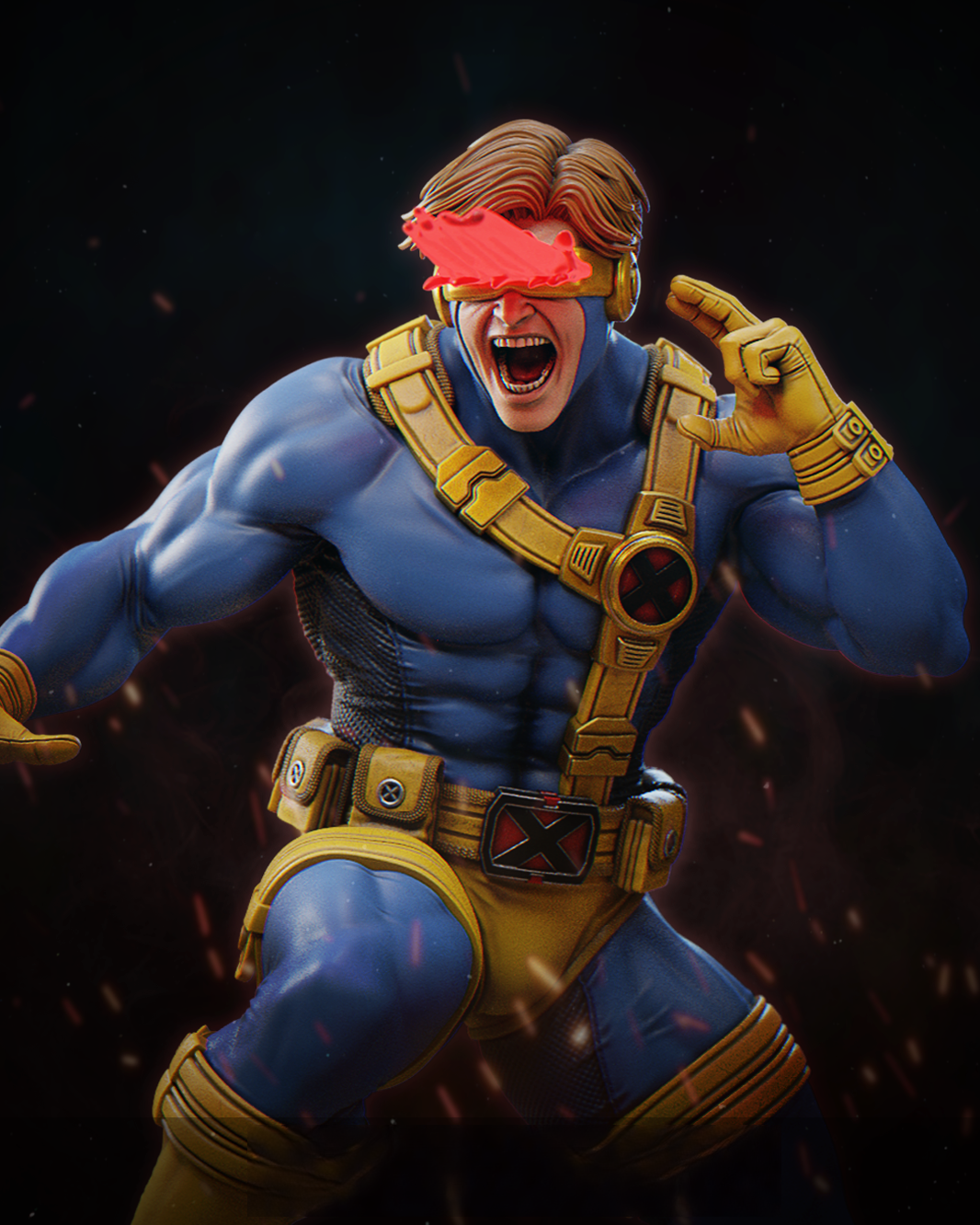 1682 Cyclops - X-Men - STL 3D Print Files