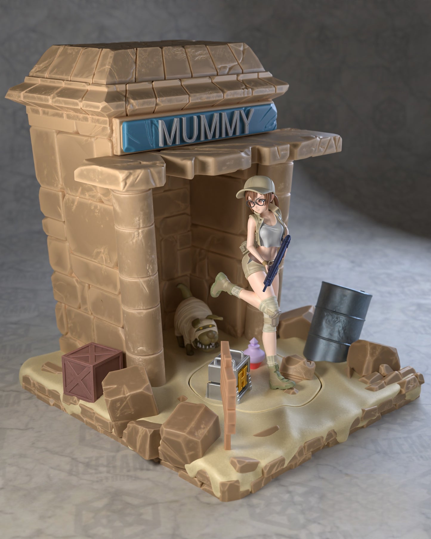 2035 Fio Germi NSFW - Metal Slug - STL 3D Print Files