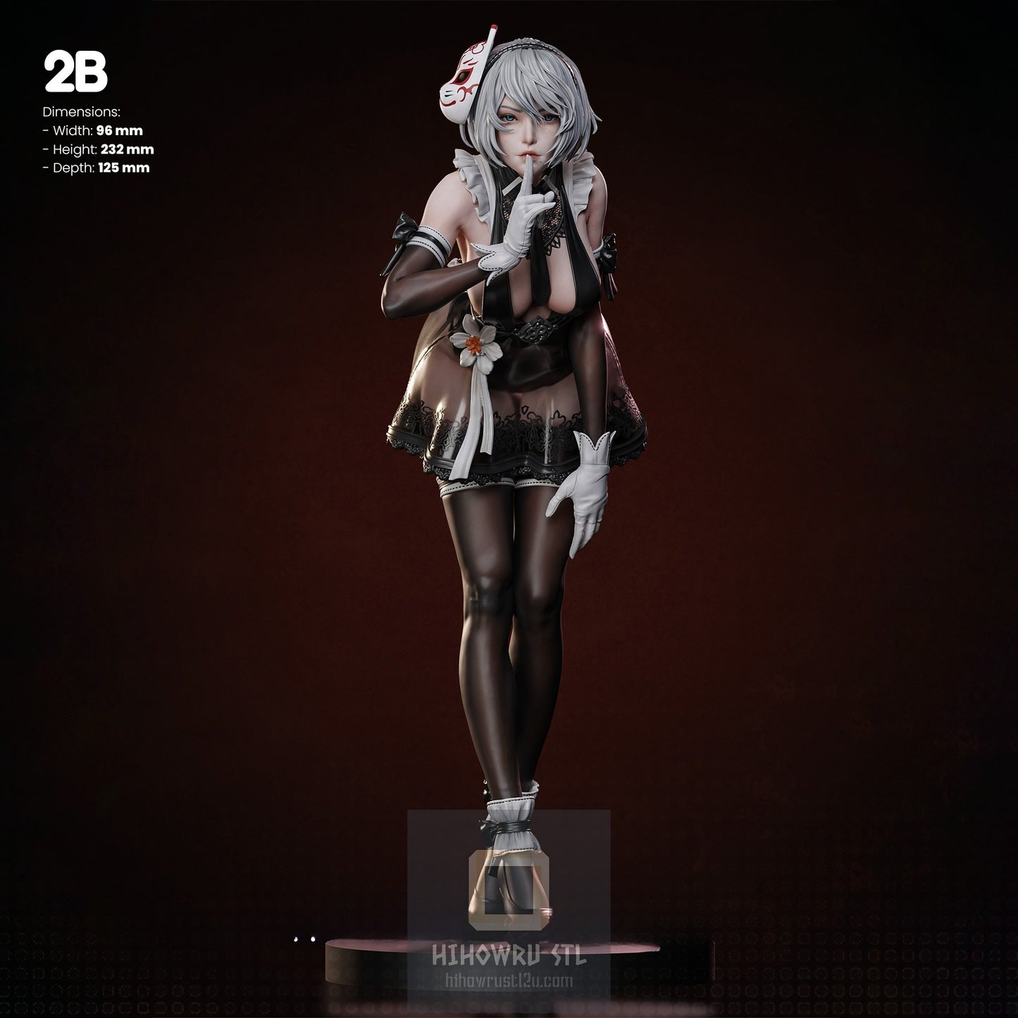 4453 2B NSFW - NIER AUTOMATA - STL 3D Print Files