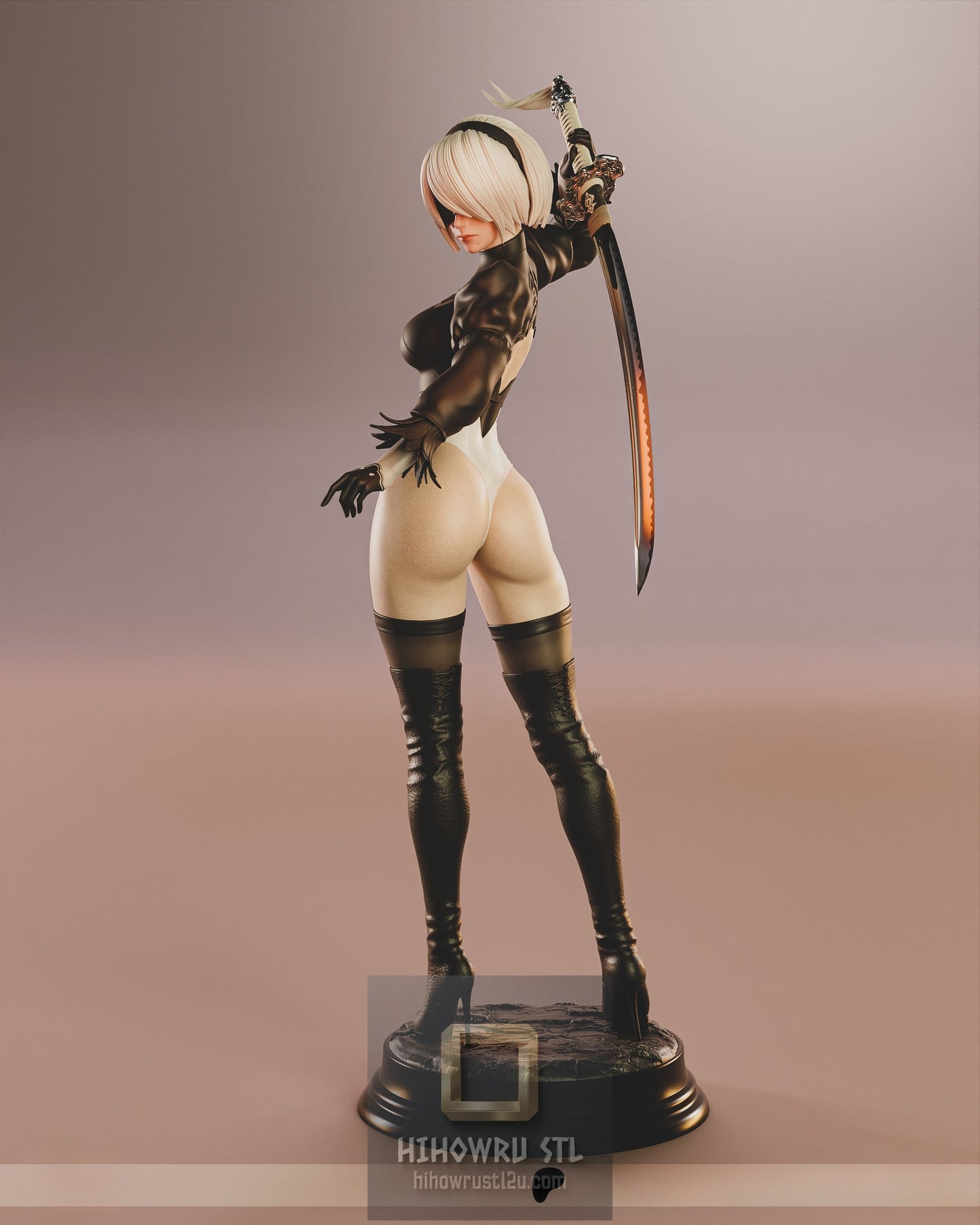 5043 2B NSFW - NIER AUTOMATA - STL 3D Print Files
