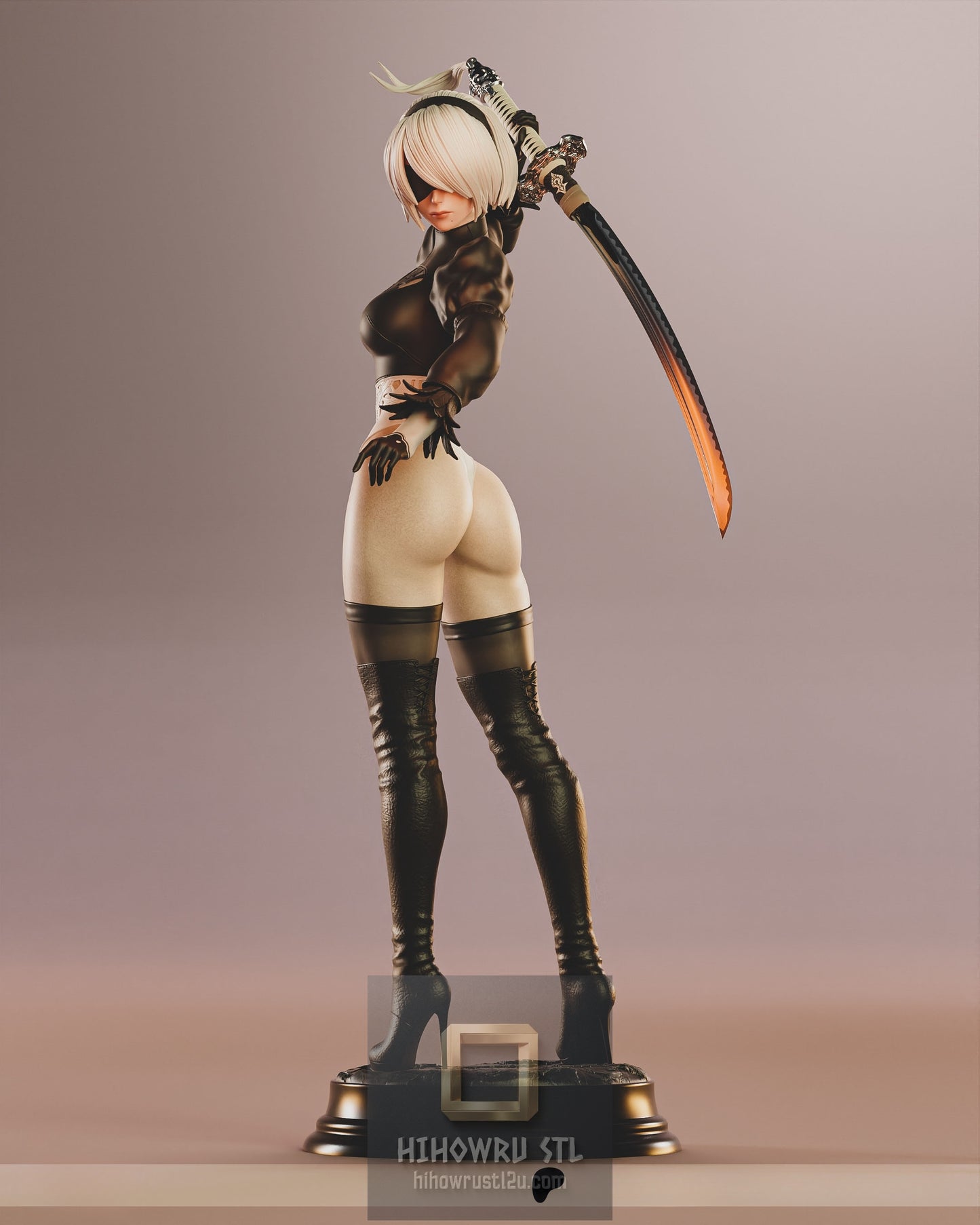 5043 2B NSFW - NIER AUTOMATA - STL 3D Print Files