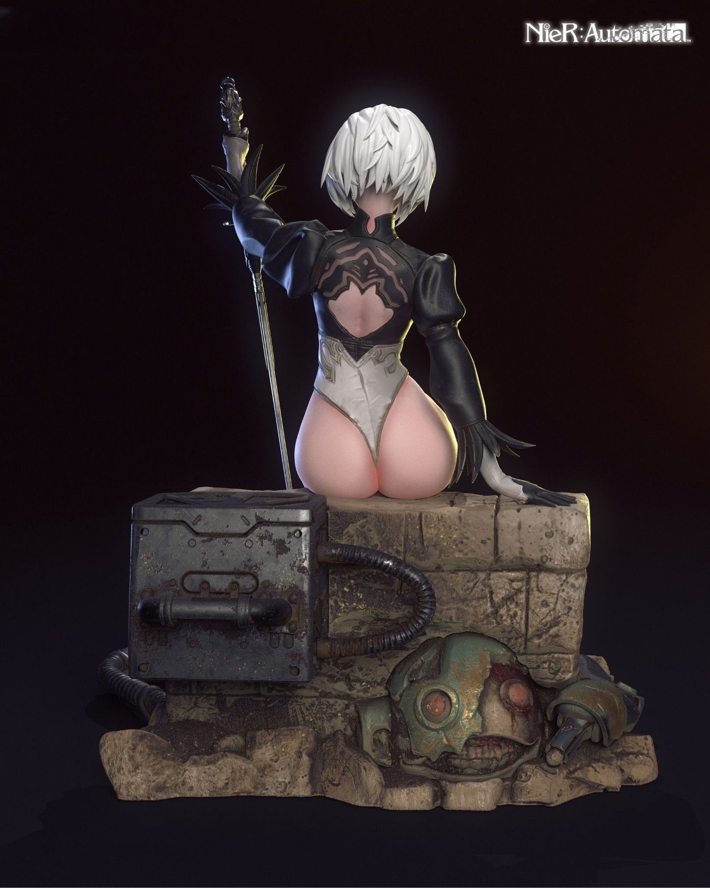 3968 2B - NIER AUTOMATA - STL 3D Print Files