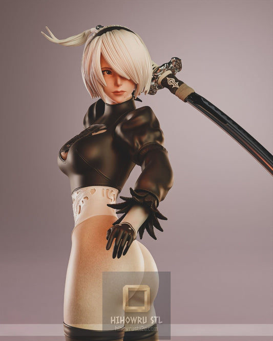 4980 2B - NIER AUTOMATA - STL 3D Print Files