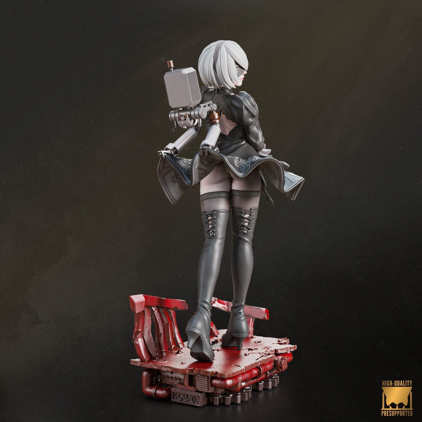 4040 2B - NIER AUTOMATA - STL 3D Print Files