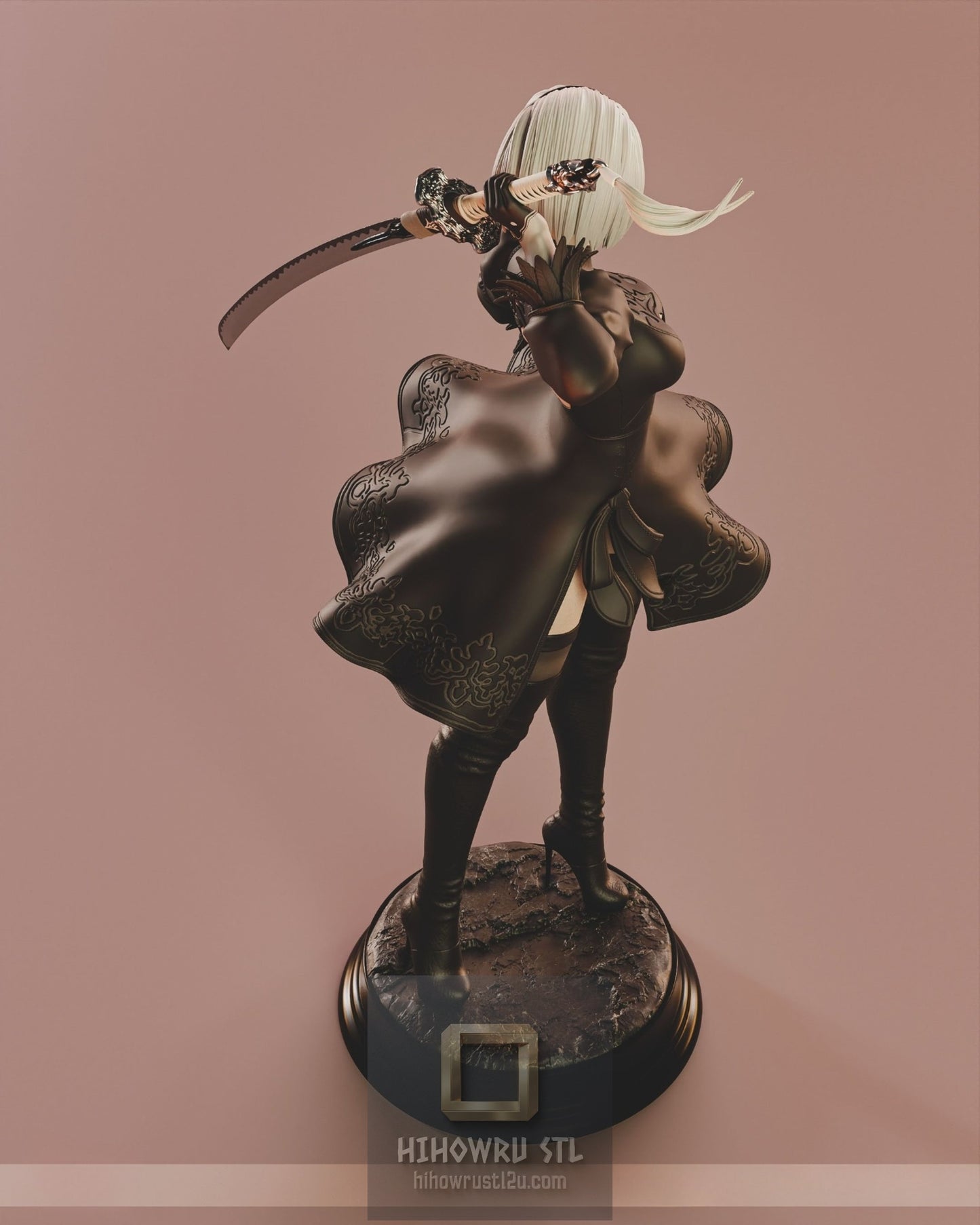 4980 2B - NIER AUTOMATA - STL 3D Print Files