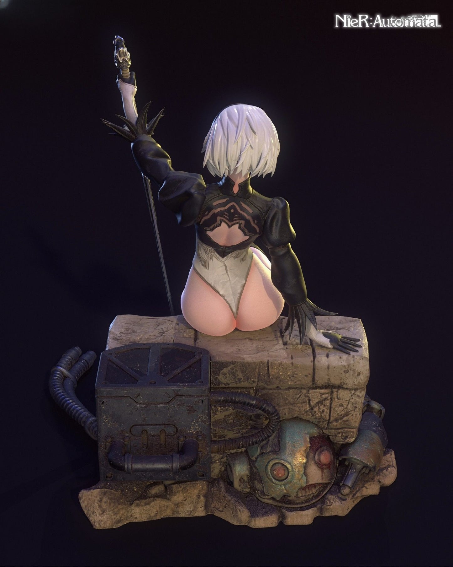 3903 2B - NIER AUTOMATA - STL 3D Print Files