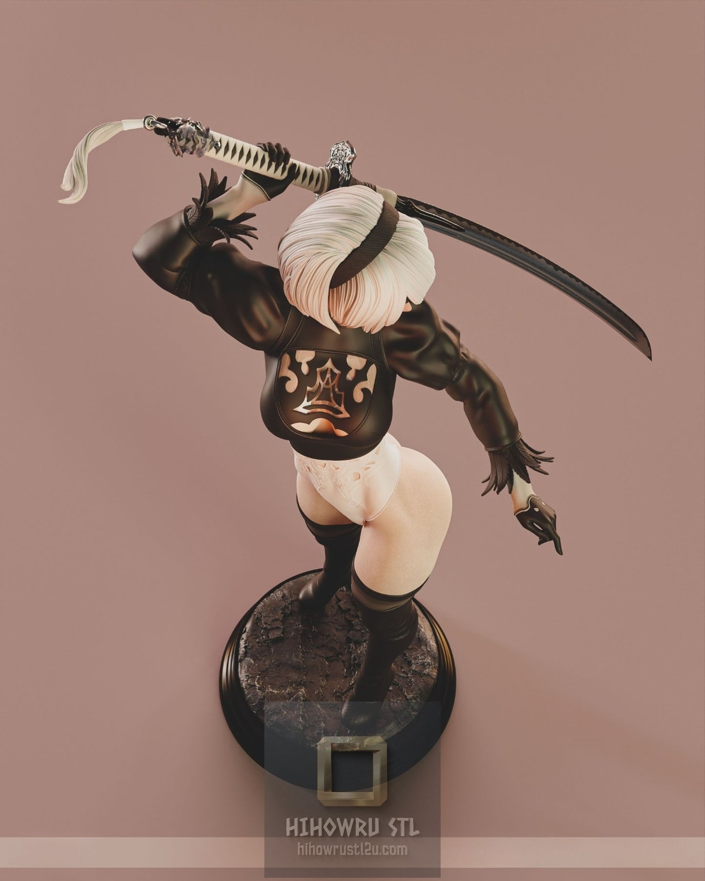 4980 2B - NIER AUTOMATA - STL 3D Print Files