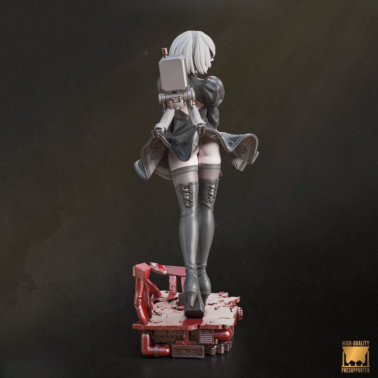 4040 2B - NIER AUTOMATA - STL 3D Print Files