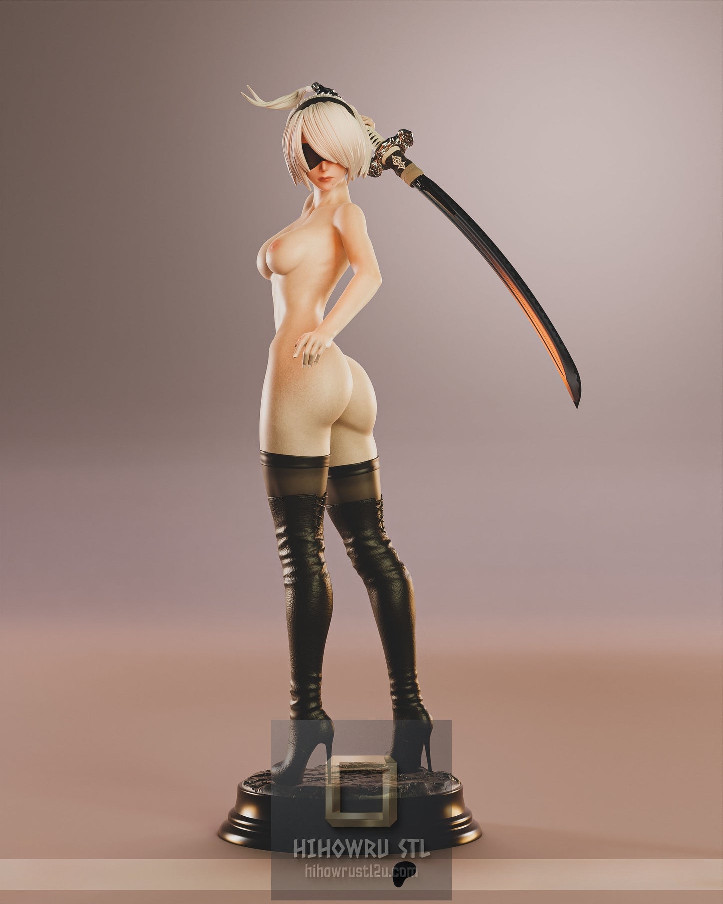 5043 2B NSFW - NIER AUTOMATA - STL 3D Print Files