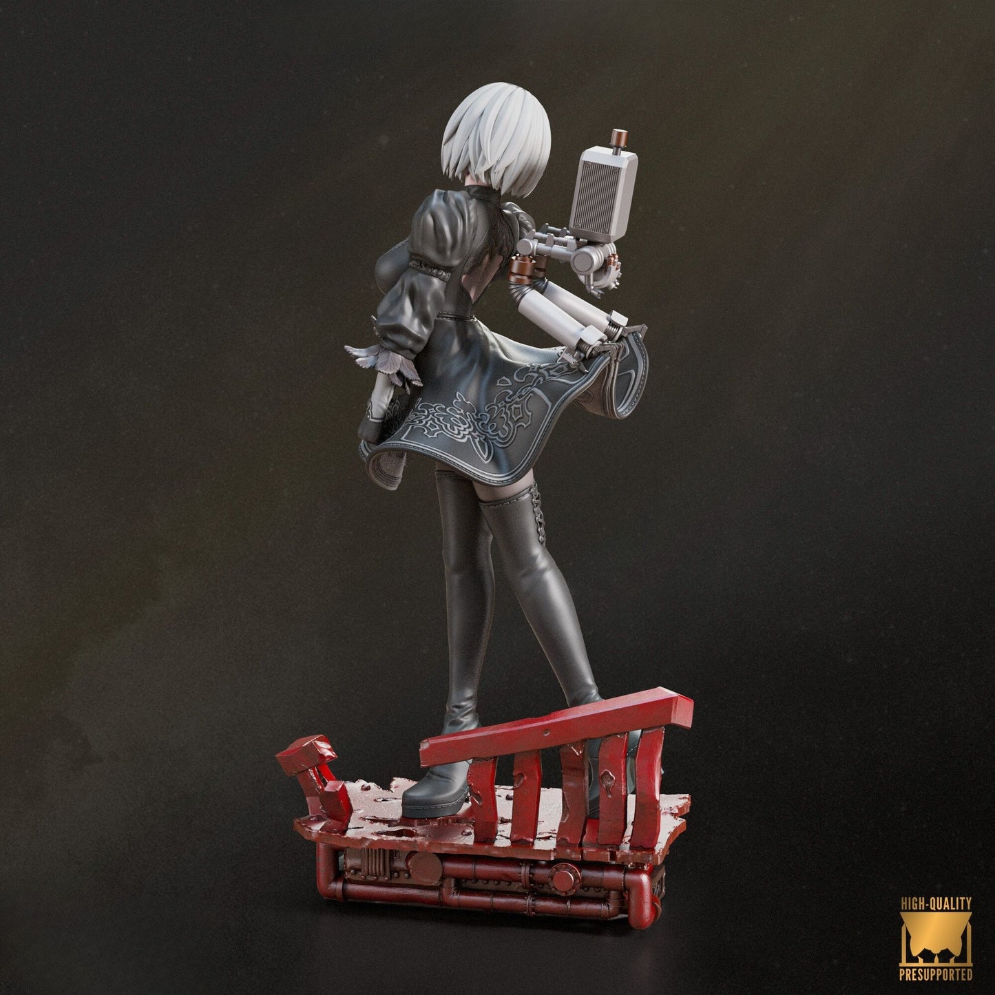 4040 2B - NIER AUTOMATA - STL 3D Print Files
