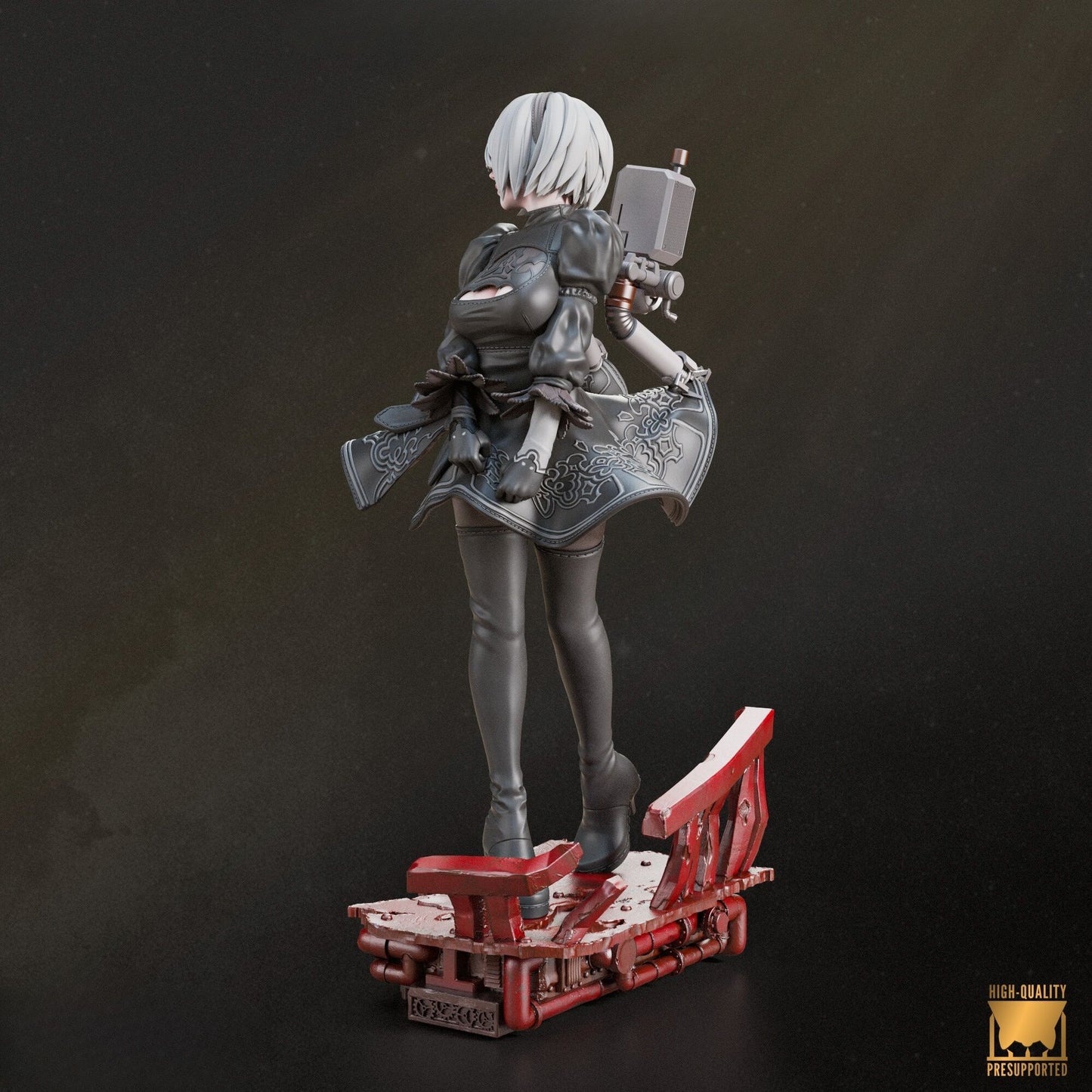 4040 2B - NIER AUTOMATA - STL 3D Print Files