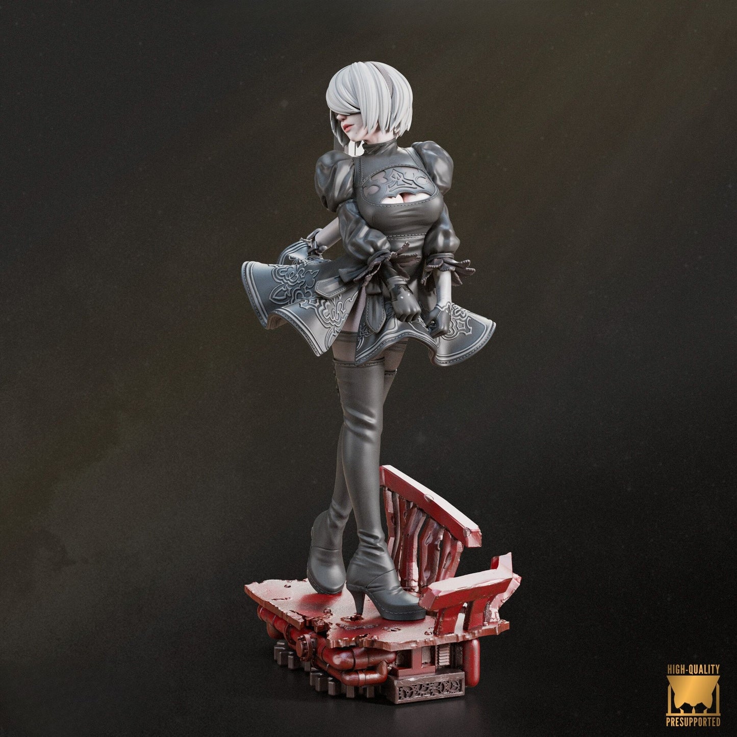 4040 2B - NIER AUTOMATA - STL 3D Print Files