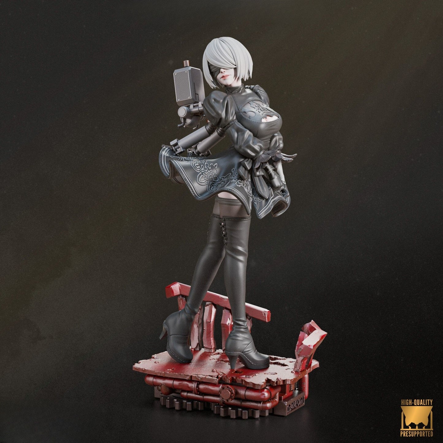 4040 2B - NIER AUTOMATA - STL 3D Print Files