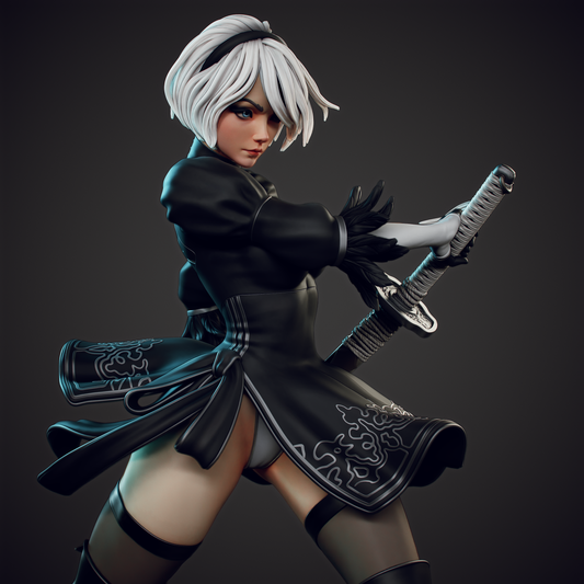 2051 2B - NIER AUTOMATA - STL 3D Print Files