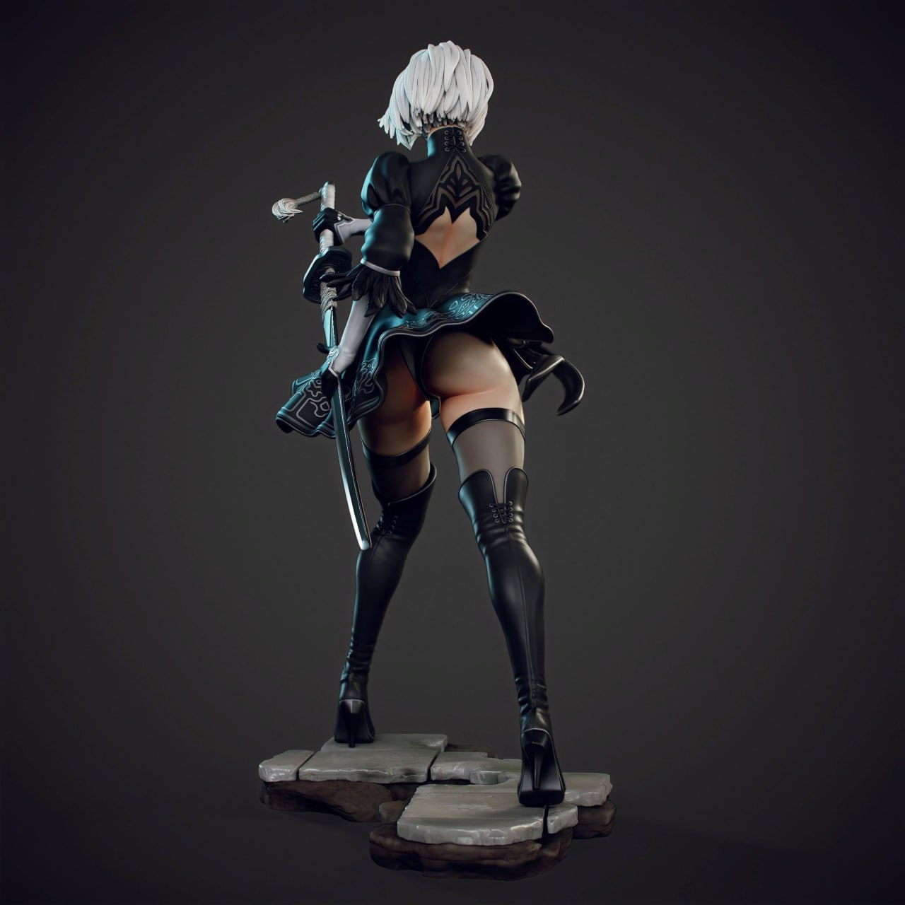 2051 2B - NIER AUTOMATA - STL 3D Print Files