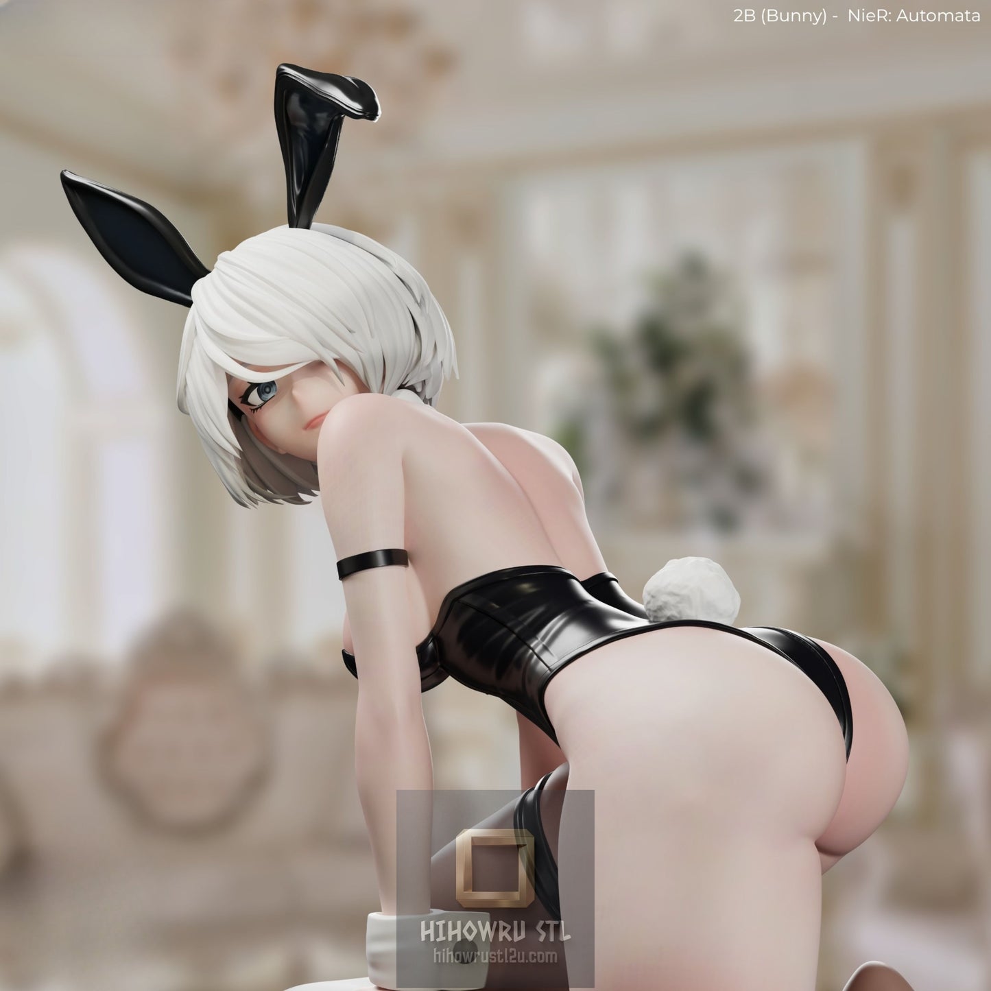 5411 2B BUNNY - NIER AUTOMATA - STL 3D Print Files