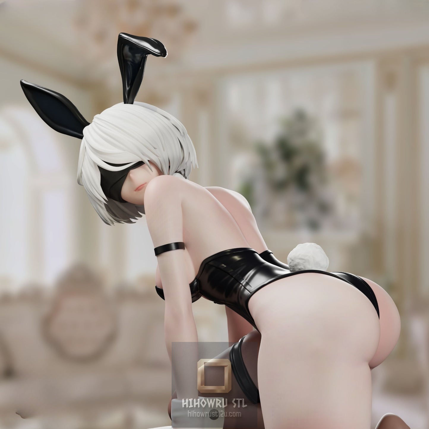 5411 2B BUNNY - NIER AUTOMATA - STL 3D Print Files