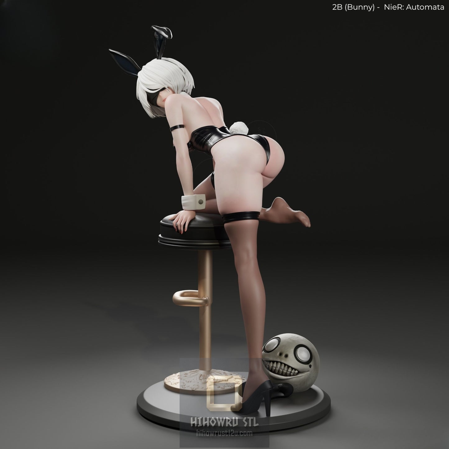 5411 2B BUNNY - NIER AUTOMATA - STL 3D Print Files