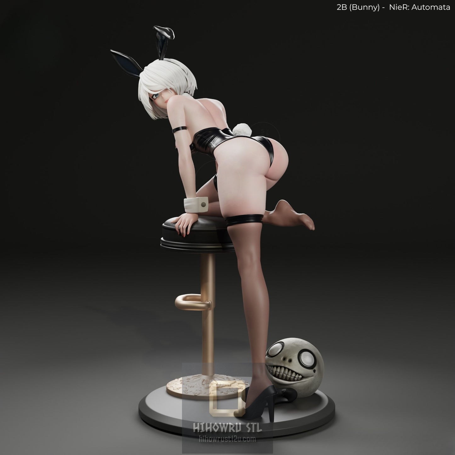 5411 2B BUNNY - NIER AUTOMATA - STL 3D Print Files