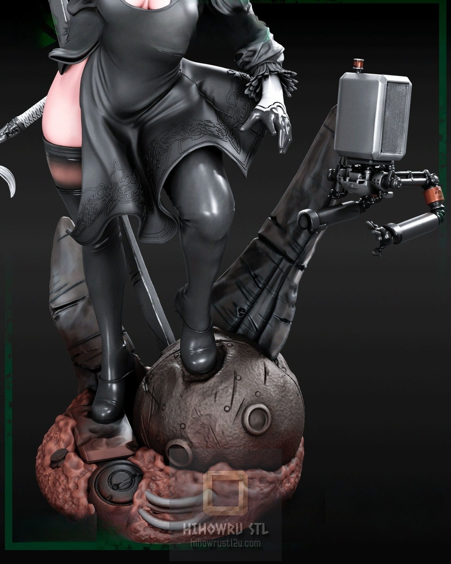 4990 2B NSFW - NIER AUTOMATA - STL 3D Print Files