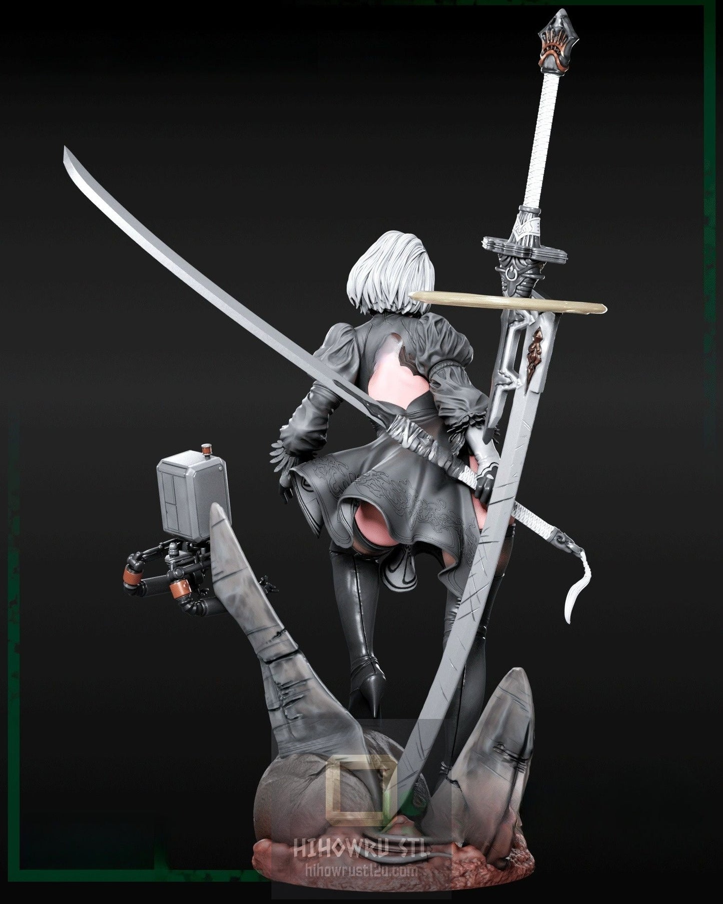 4990 2B NSFW - NIER AUTOMATA - STL 3D Print Files