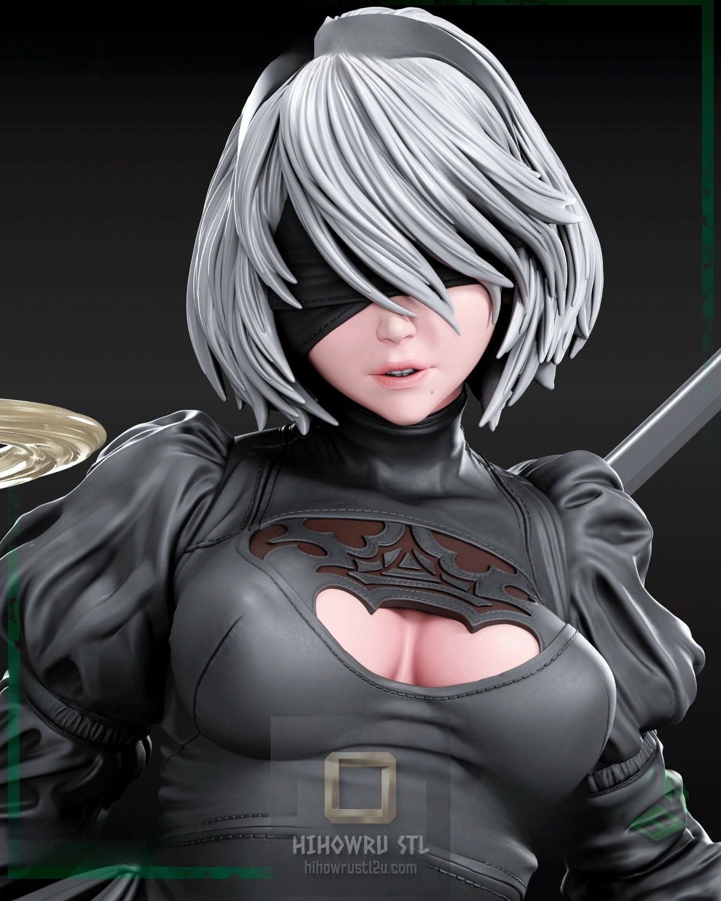 4990 2B NSFW - NIER AUTOMATA - STL 3D Print Files