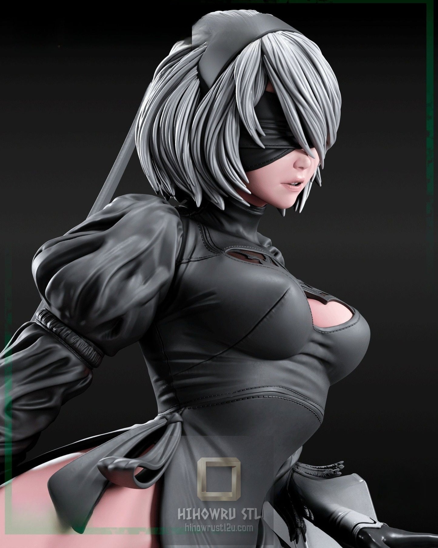 4990 2B NSFW - NIER AUTOMATA - STL 3D Print Files