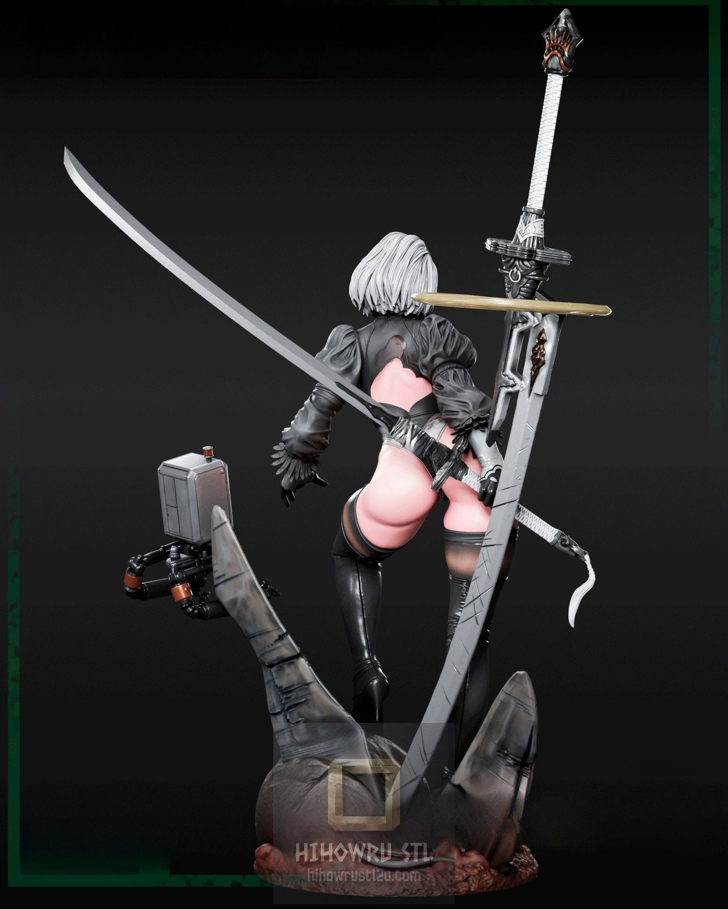 4990 2B NSFW - NIER AUTOMATA - STL 3D Print Files