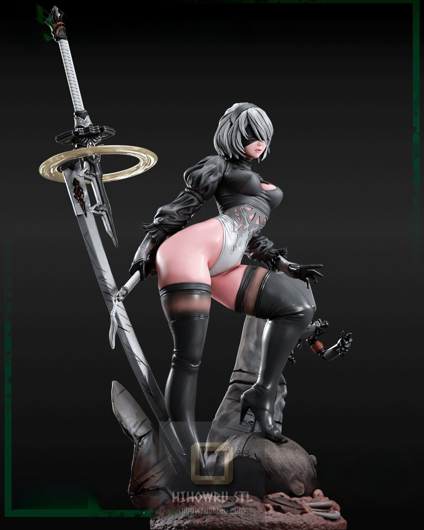 4990 2B NSFW - NIER AUTOMATA - STL 3D Print Files