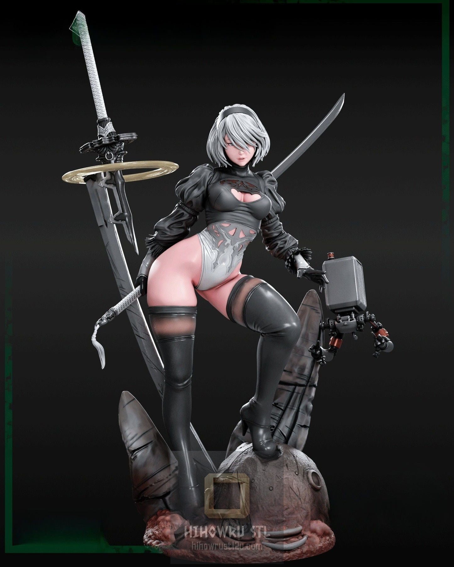 4990 2B NSFW - NIER AUTOMATA - STL 3D Print Files