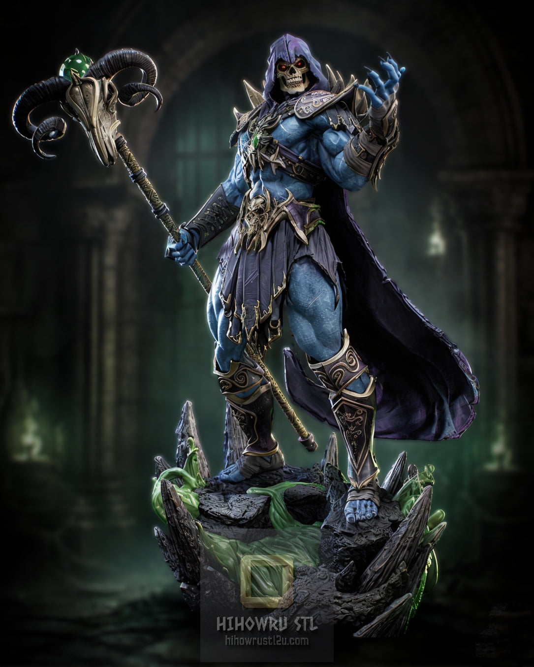 5346 Skeletor - He-man - STL 3D Print Files