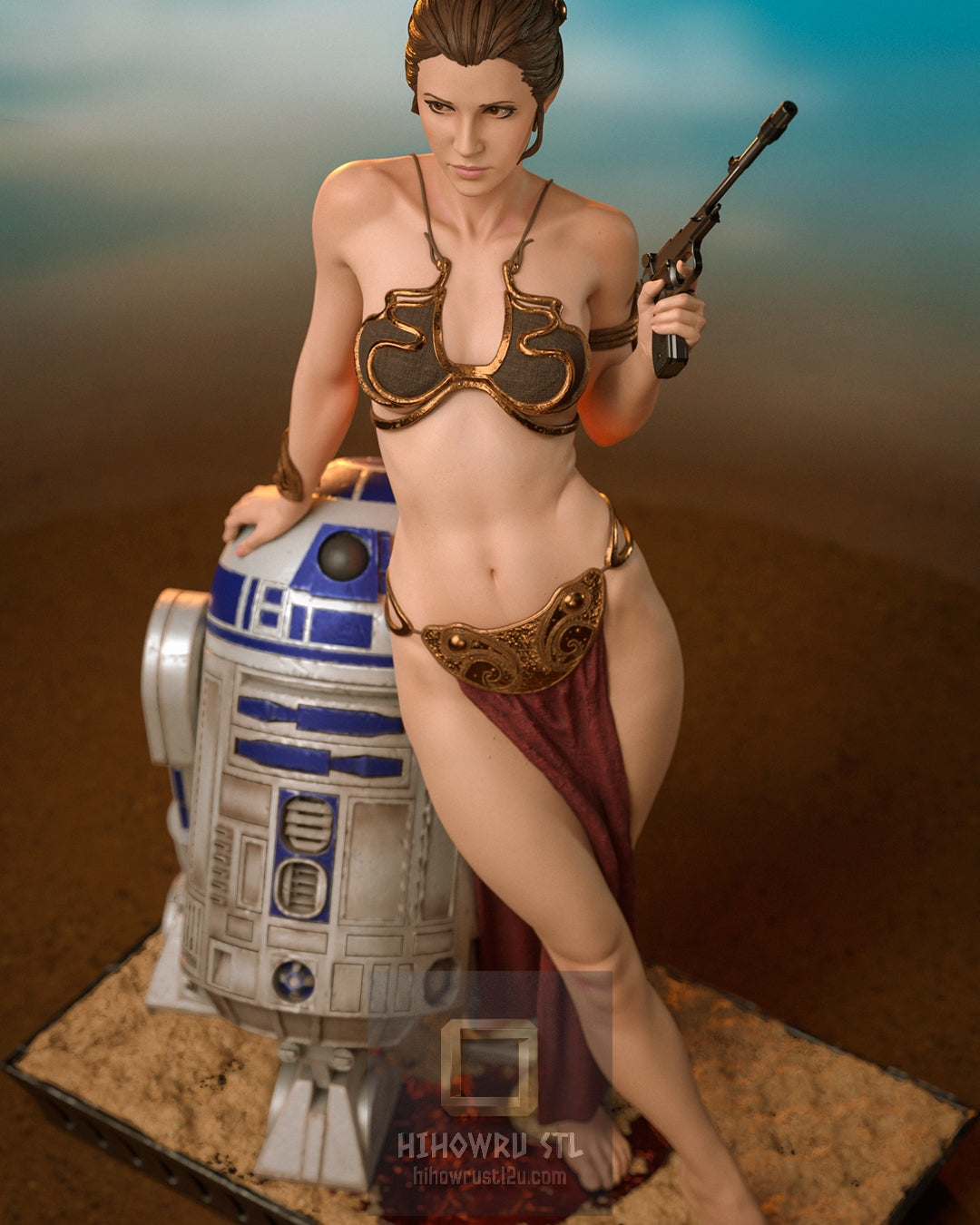 5022 Princess Leia - Star Wars - STL 3D Print Files
