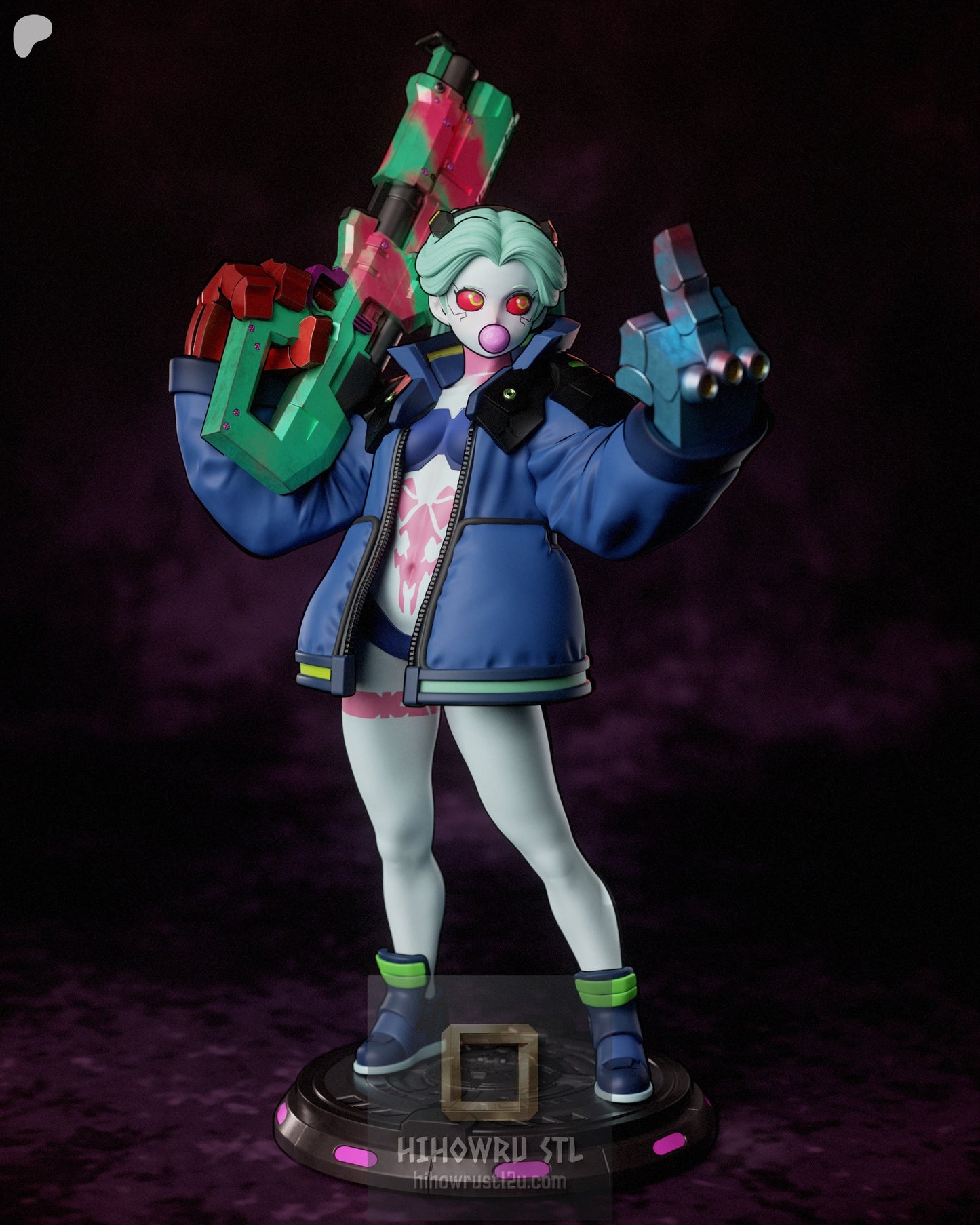 5274 Rebecca NSFW - Cyberpunk Edgerunners - STL 3D Print Files