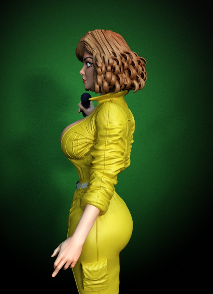 2652 April O'Neil NSFW - TMNT - STL 3D Print Files