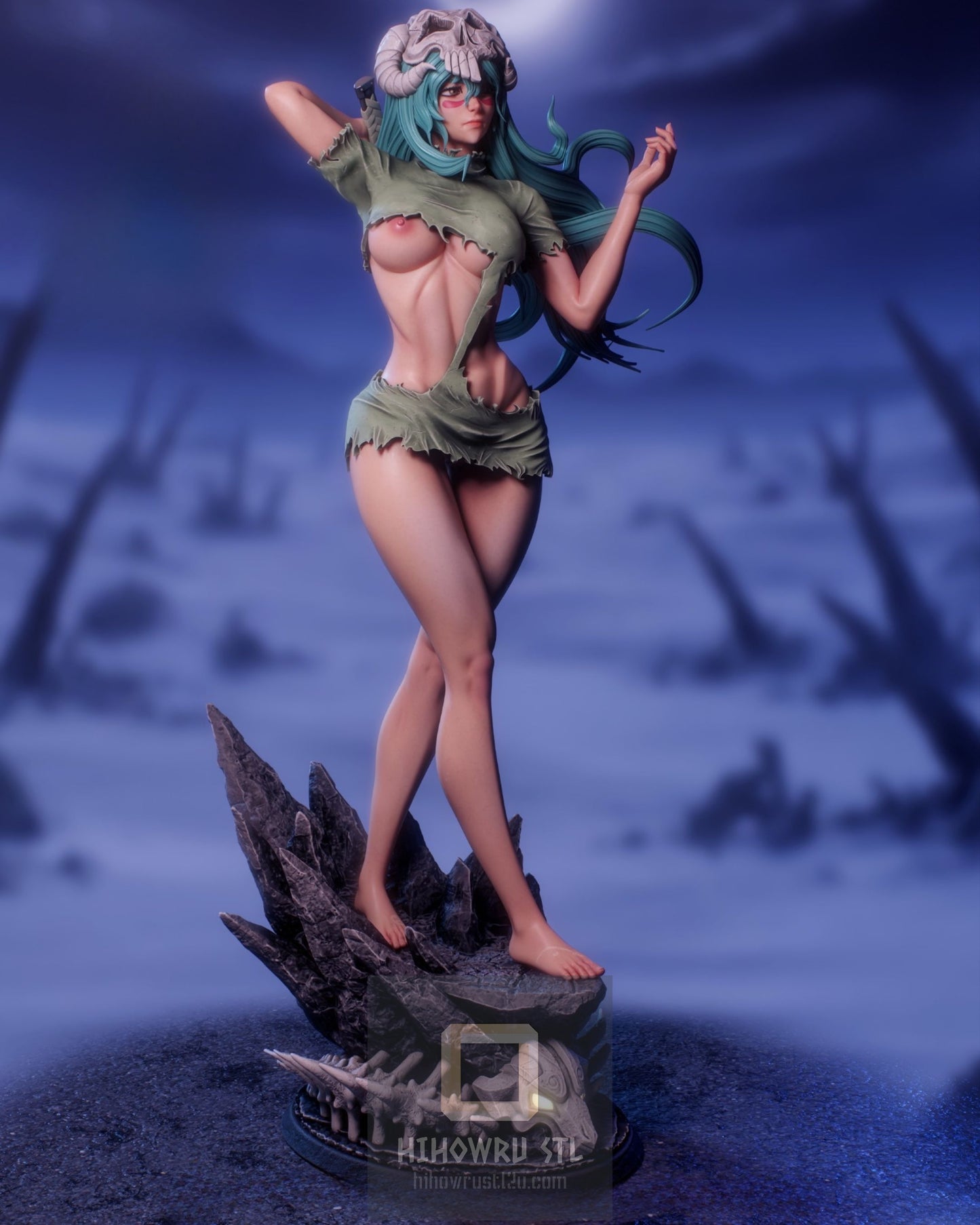 4579 Nelliel Tu NSFW - Bleach - STL 3D Print Files
