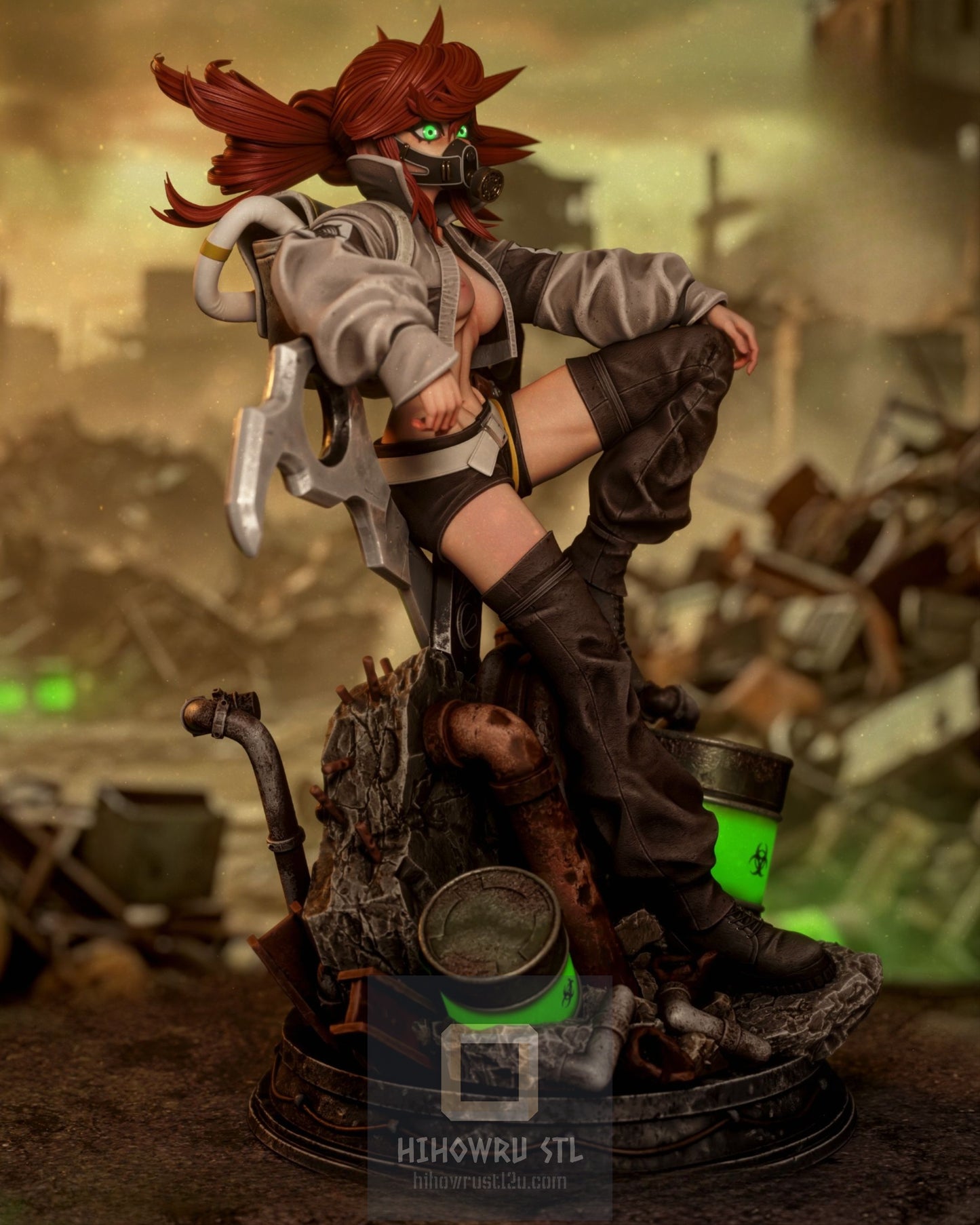 4814 Riyo Reaper NSFW - Gachiakuta - STL 3D Print Files