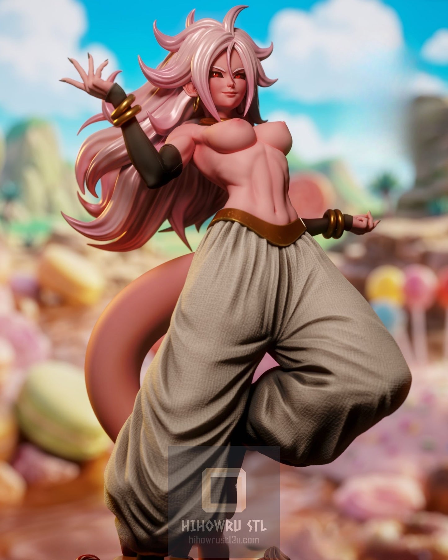 4833 Android 21 NSFW - Dragon Ball - STL 3D Print Files