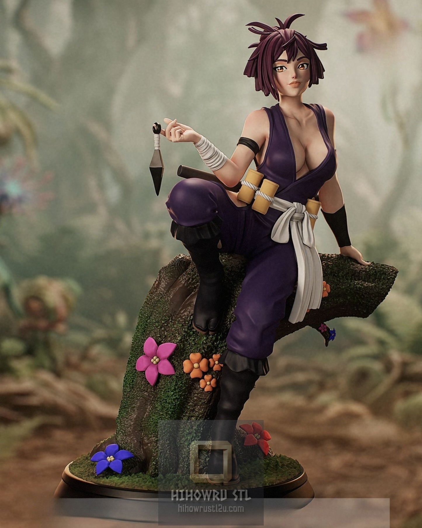 5170 Yuzuriha NSFW - Hell's Paradise - STL 3D Print Files
