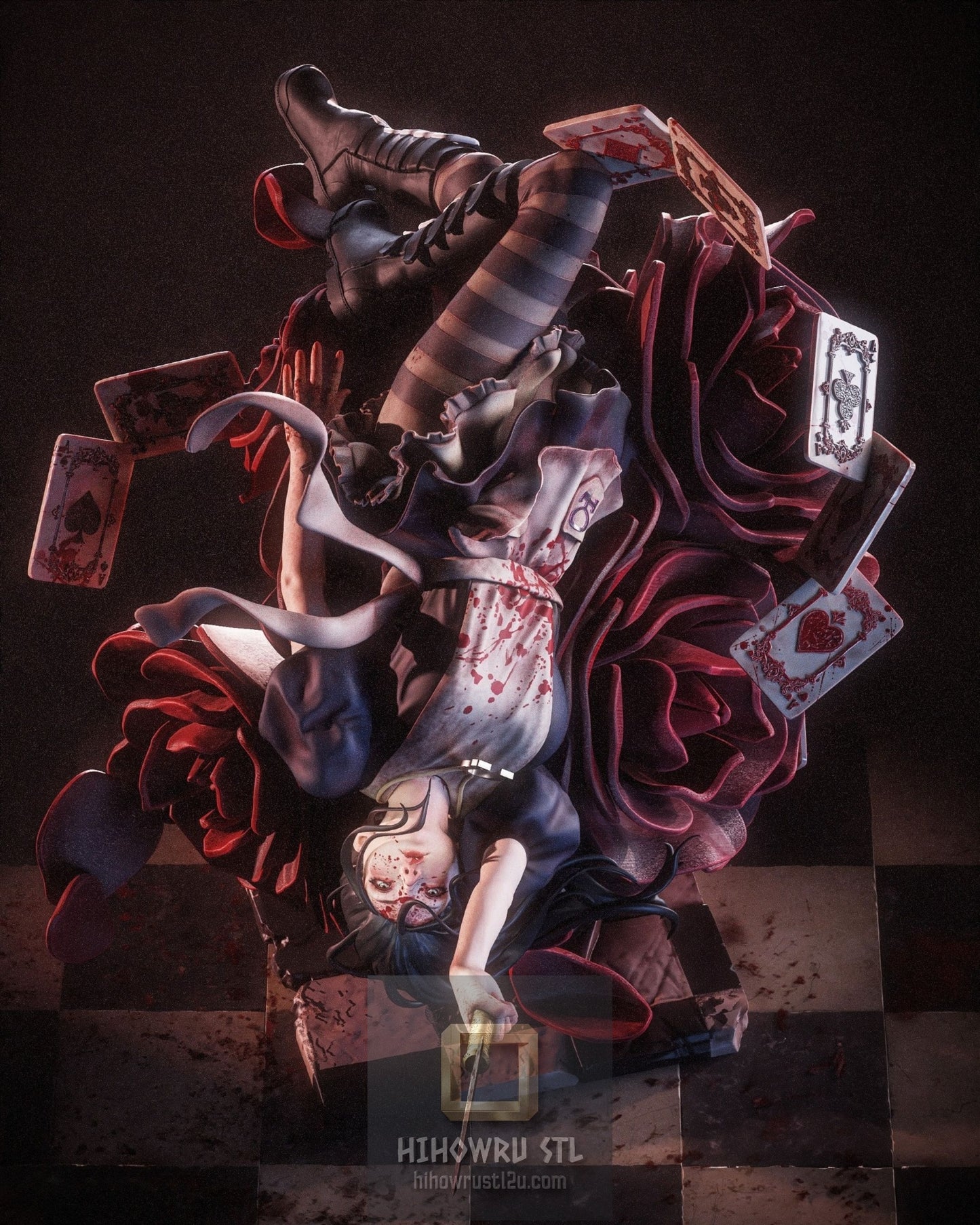 5358 Alice NSFW - American McGee's Alice - STL 3D Print Files