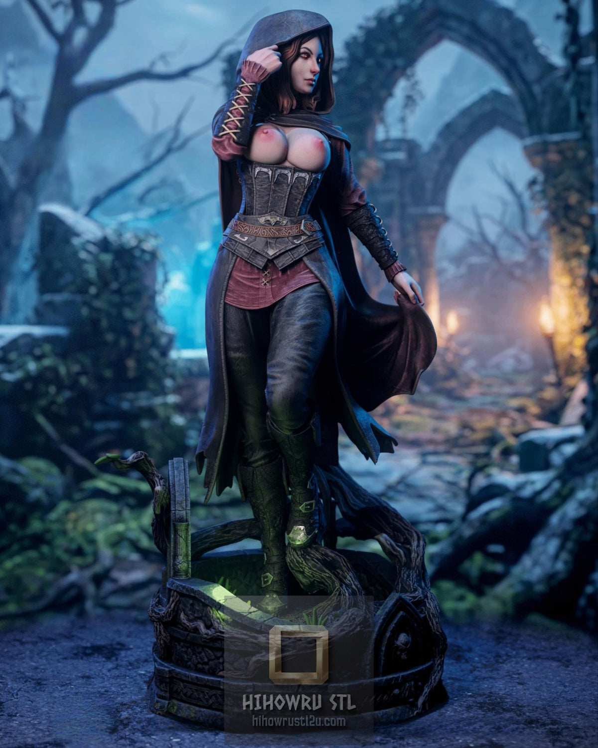 5638 Serana NSFW - The Elder Scrolls - STL 3D Print Files