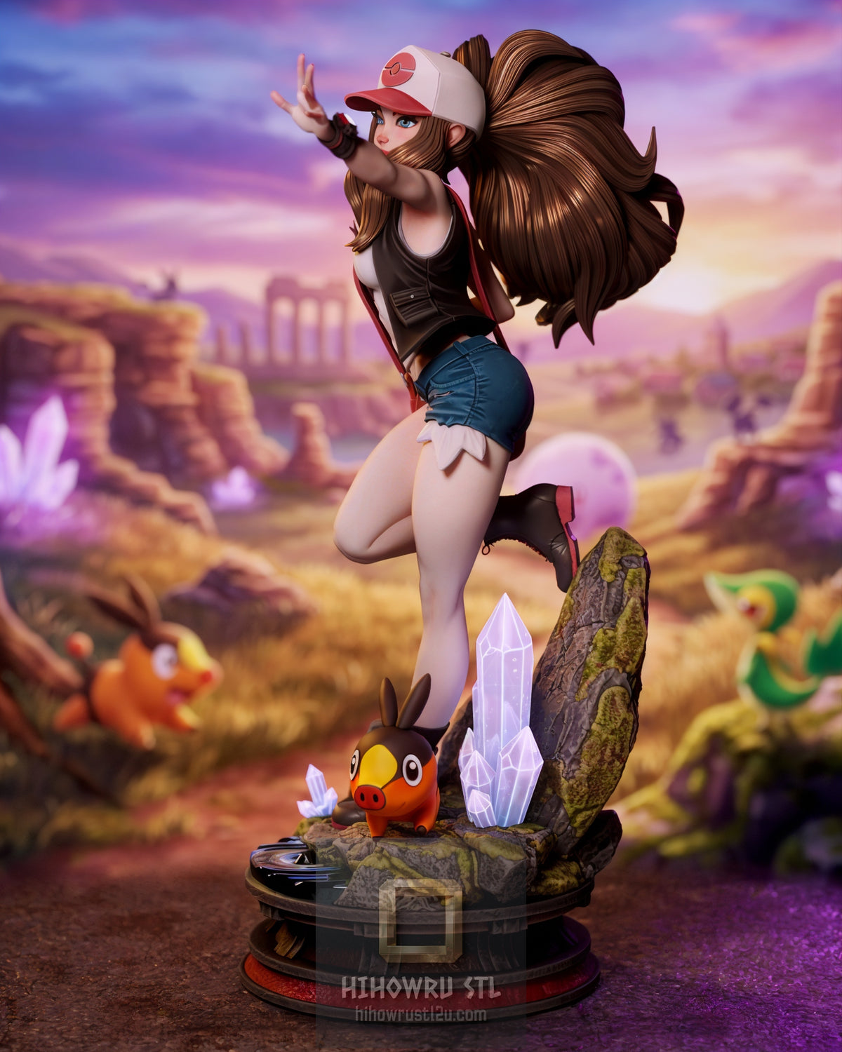 5538 Hilda NSFW - Pokemon - STL 3D Print Files