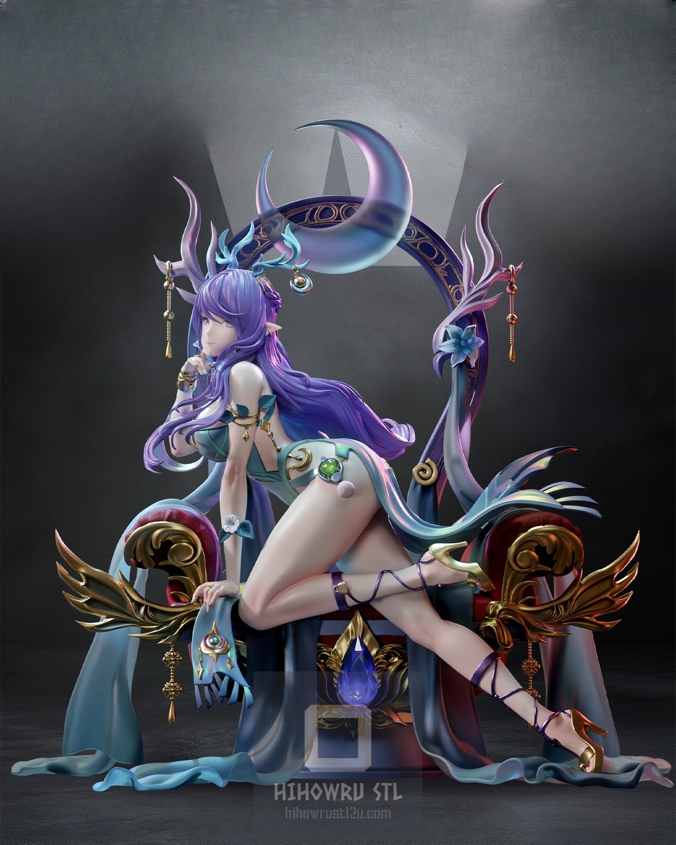 4614 Lauma NSFW - Genshin Impact - STL 3D Print Files