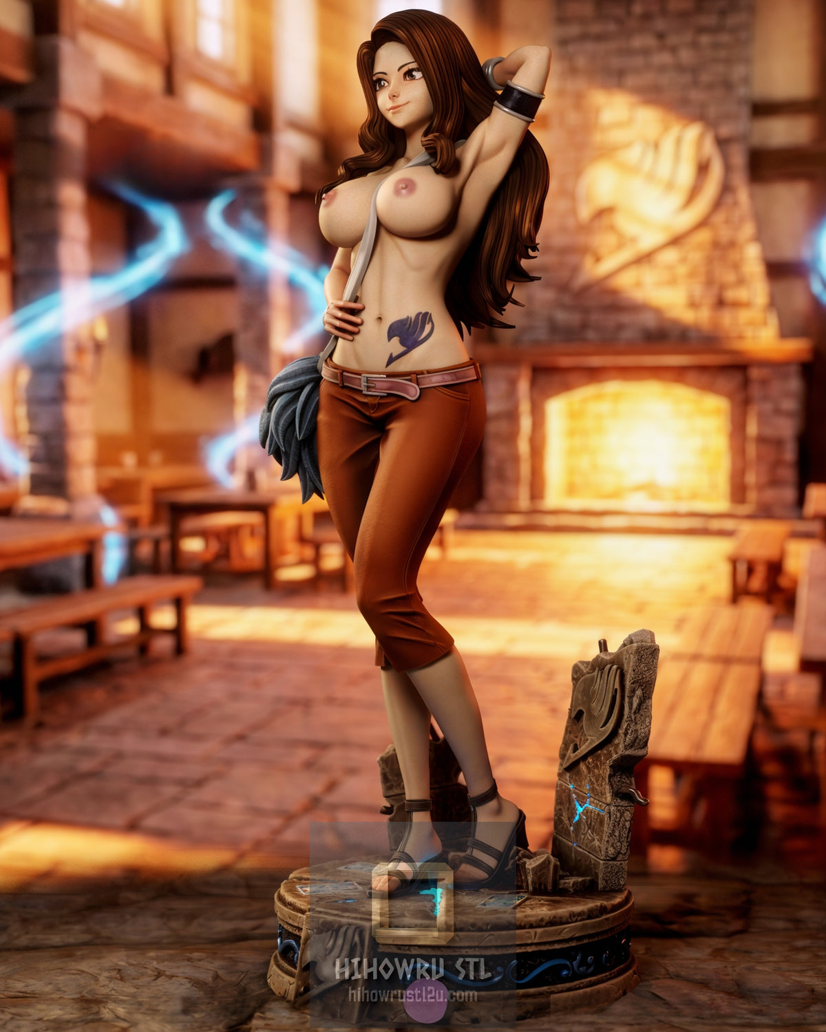 5601 Cana Alberona NSFW - Fairy Tail - STL 3D Print Files