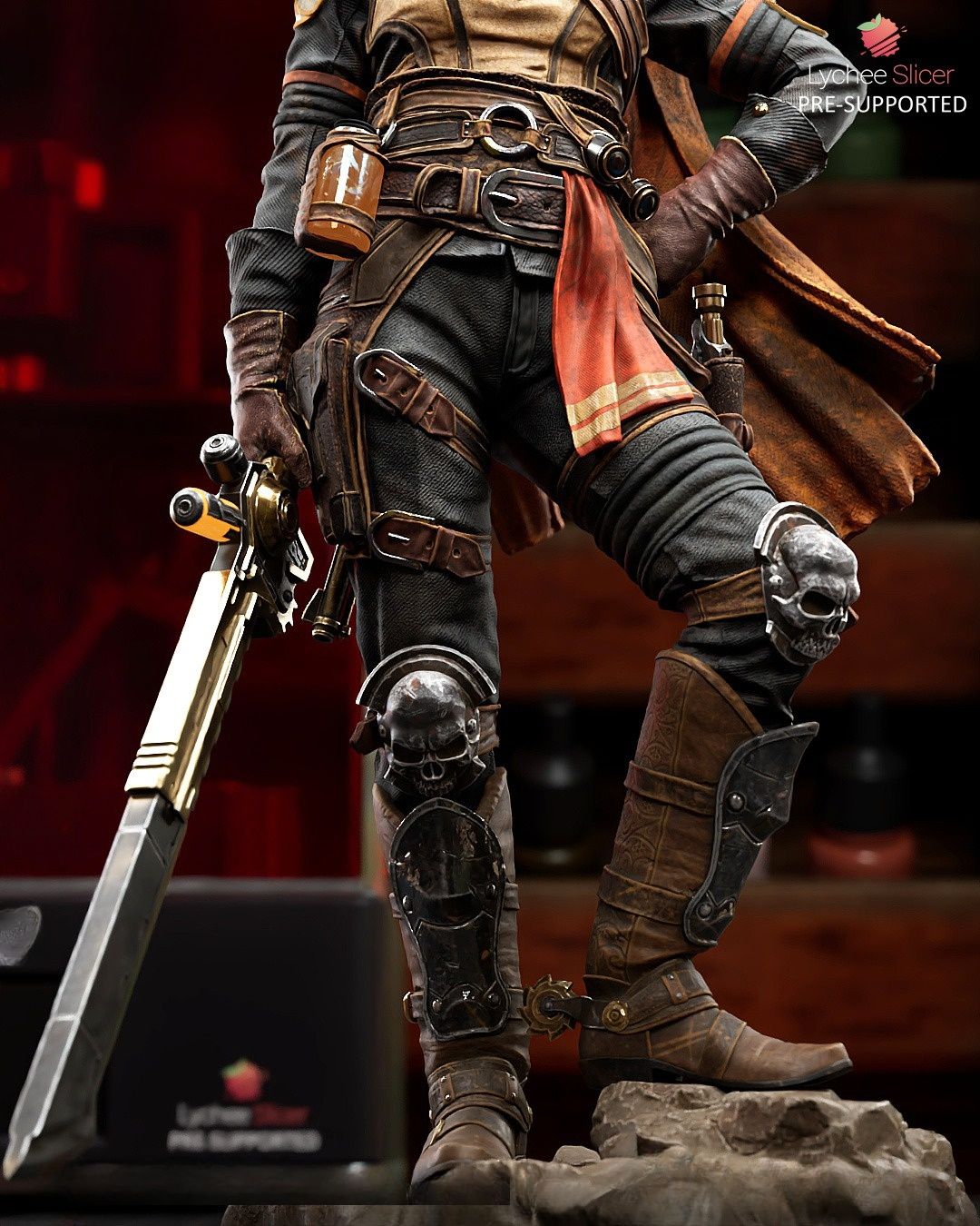 4009 Cowgirl - STL 3D Print Files
