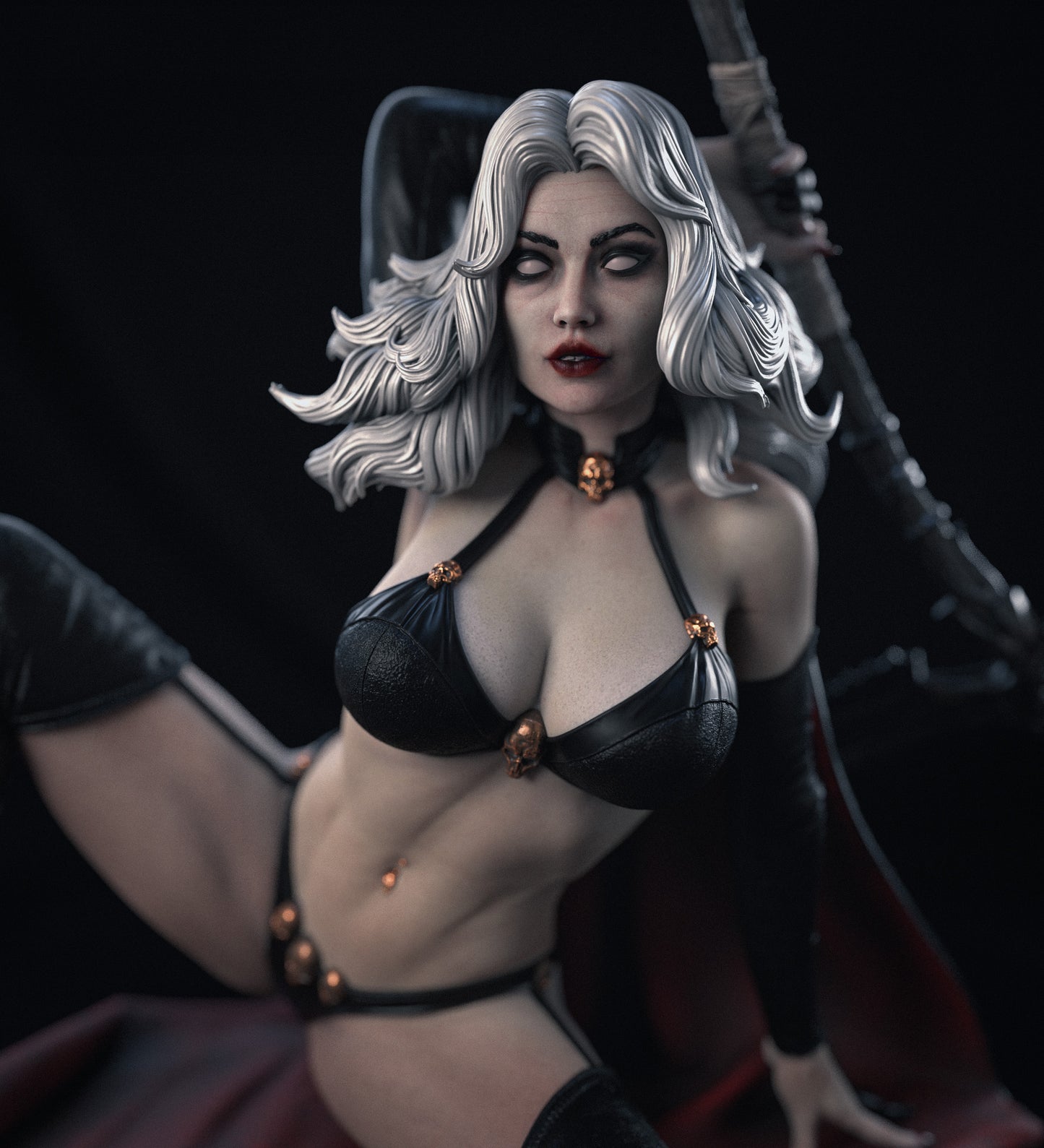 2483 Lady Death - STL 3D Print Files