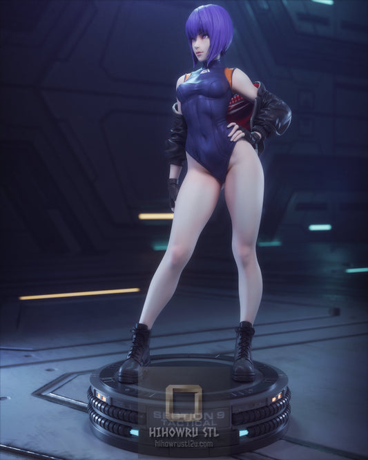 5151 Motoko Kusanagi - Ghost in the Shell - STL 3D Print Files