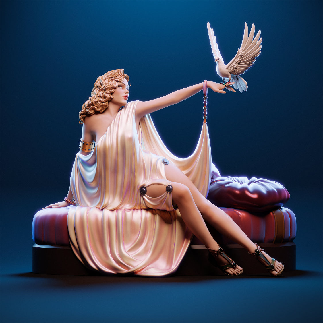 3925 Lady Pin Up - STL 3D Print Files