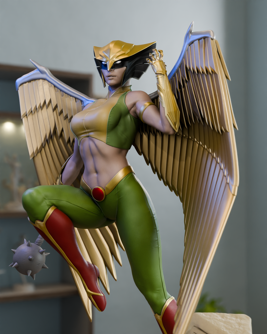 2881 Hawkgirl - DC Comics - STL 3D Print Files